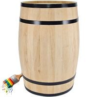 Beczka pojemnik drewniany ekspozytor DIY stolik do baru z beczki 80x60 DIY