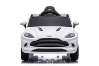 Aston Martin DBX na akumulator dla dzieci Biały + Pilot + EVA