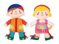 ND19_KA10824-PG Przytulanka/lalka do ubierania -