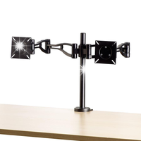 Uchwyt biurkowy na 2 monitory FELLOWES Vista do 26 cali udźwig 20kg