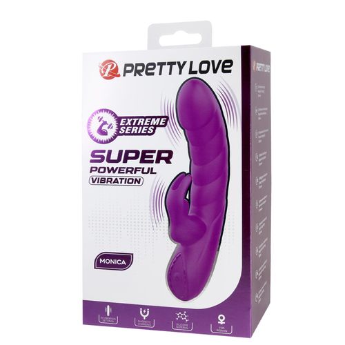 pretty love monica - powerful silicone rabbit vibrator na Arena.pl