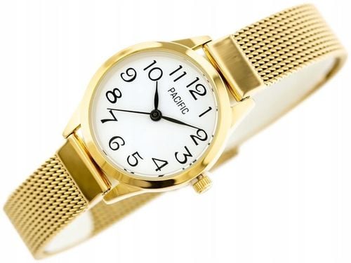 ZEGAREK DAMSKI PACIFIC X6131-02 - siatka komunia + GRAWER na Arena.pl