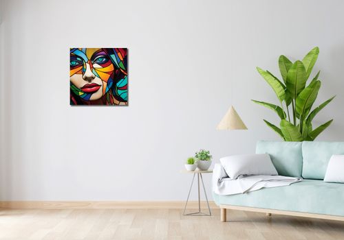 Obraz 50x50cm Spójrz Mi W Oczy na Arena.pl