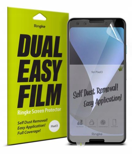 ETUI GOOGLE PIXEL 3 RINGKE ONYX + FOLIA DUAL EASY na Arena.pl
