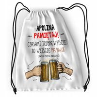Plecak Dla Apoliny Sportowy Szkolny Worek Torba Z Nadrukiem Ze Zdjęciem