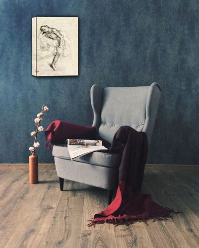 Dancer at Rest, Edgar Degas - obraz na płótnie 70x100 cm na Arena.pl