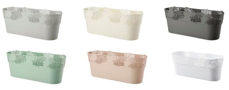 OSŁONKA OWALNA ASTER 32 CM KREM zdjęcie 3