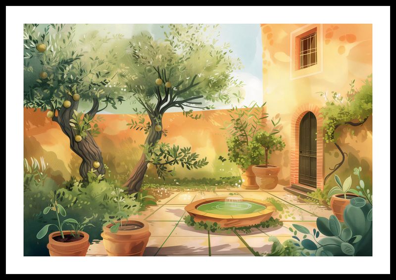Plakat 60x40cm Słoneczny Dzień zdjęcie 3