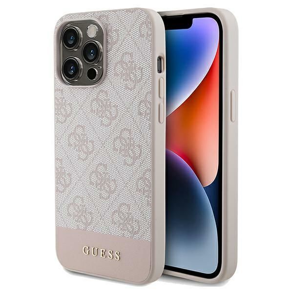 Etui Guess do iPhone 14 Pro, Różowy zdjęcie 1