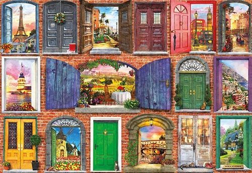 Puzzle Drzwi Europy 1500 el. na Arena.pl