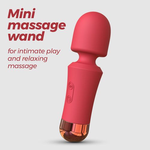 crushious wanda mini rechargeable wand terracotta na Arena.pl