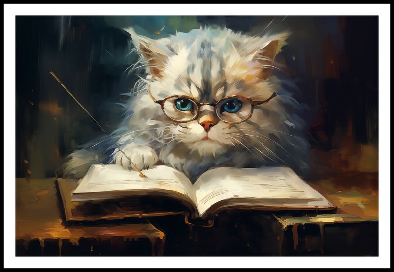 Plakat 91,5x61cm Ucz Się Ucz zdjęcie 3