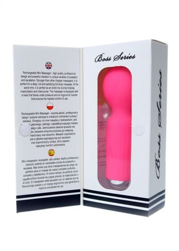 stymulator rechargeable mini masager usb 20 functions   pink na Arena.pl