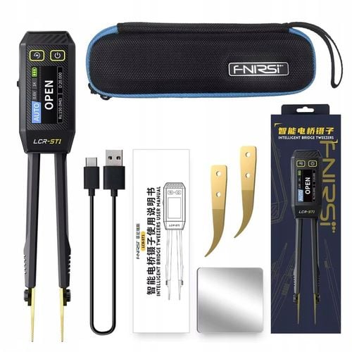 FNIRSI LCR-ST1 Mini Smart Tweezer, Miernik pęsetowy tester FNIRSI na Arena.pl