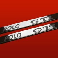 Listwa progowa VOLKSWAGEN POLO MK5 6R POLO GTI Stal nierdzewna 304 połysk