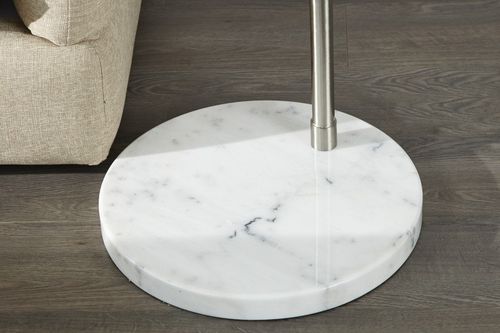 Lampa podłogowa stable biała regulowana na Arena.pl