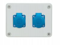 ROZDZIELNIA BUDOWLANA ROZDZIELNICA R-BOX 150 2x250V IP44 PAWBOL B.1601
