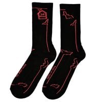 Skarpety długie Trick-or-Socks unisex Czarne 39/42 The Draw House