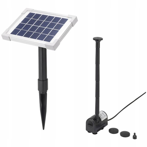 Fontanna Solarna Pompa do oczka wodnego zdjęcie 3