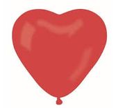 Balony lateksowe serce, 25 cm 3 szt.
