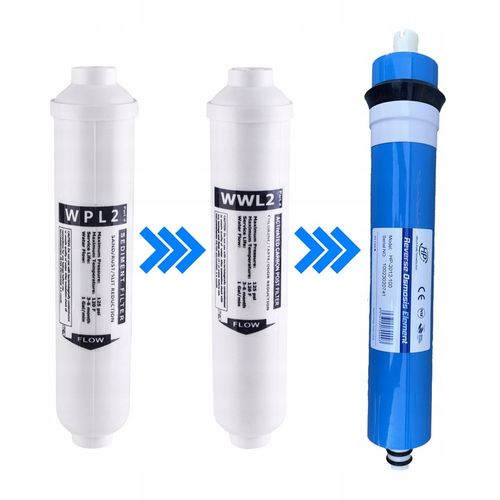 Filtr odwrócona osmoza RO3 akwarystyczna 100 GPD!! na Arena.pl