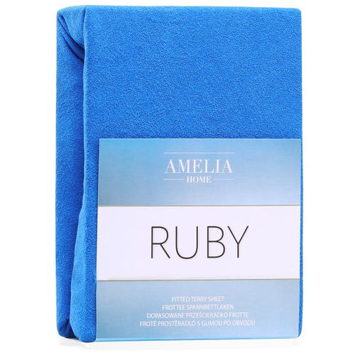 Prześcierdło Frotte AmeliaHome RUBY BLUE32 160-180x200+30 na Arena.pl