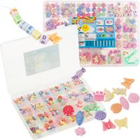 TG67277 ZESTAW DO ROBIENIA BRANSOLETEK KORALIKI DIY BEADS BRANSOLETKI