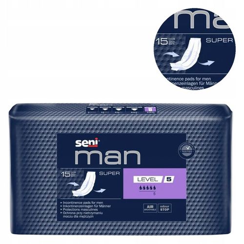 Seni Man Super Level 5 wkładki urologiczne 15 na Arena.pl