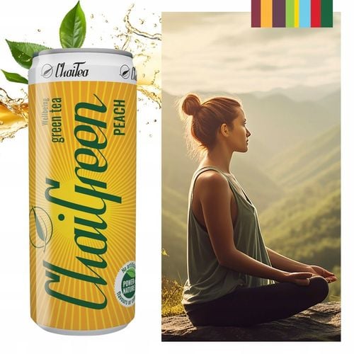 ChaiTea Chaigreen Mix 24x330ml napój zielona herbata ice tea w puszce na Arena.pl
