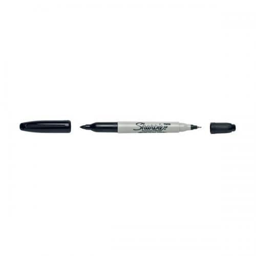 marker sharpie twin tip czarny (12) s0811100 na Arena.pl
