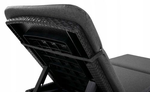 Poduszka na leżak JAIPUR GREY Melange S-02A na Arena.pl