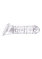 ribbed sleeve transparent