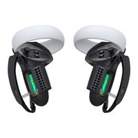 Pokrowiec Kiwi Design Q1 PRO-2.2 na Kontrolery Meta Quest 2 Czarny