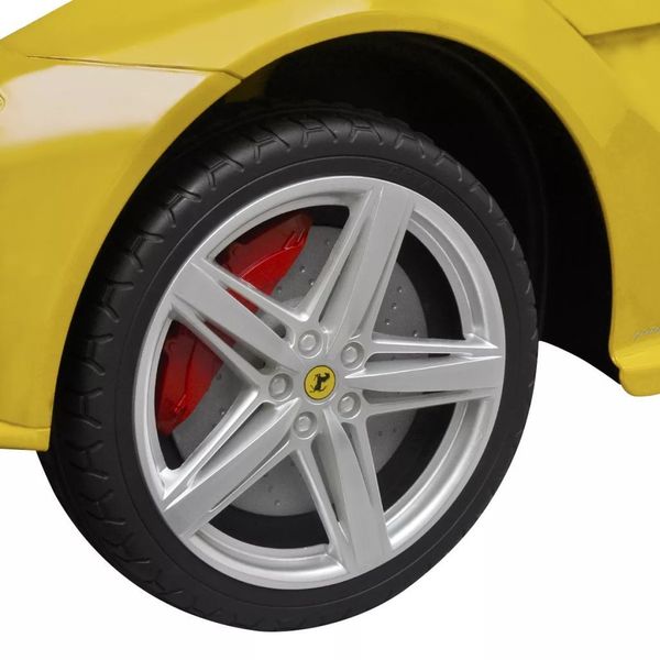 Samochód - Jeździk Ferrari F12, Żółty na Arena.pl