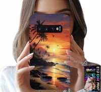 ETUI DO SAMSUNG GALAXY S10 PLUS - PLAŻA, WAKACJE, TROPIKALNA WYSPA OBUDOWA