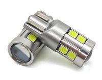 W5W żarówka LED T10 12-24V CANBUS 500lm 8 kolorów Zielona