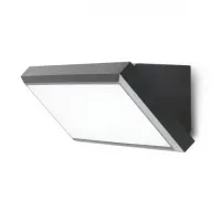KINKIET ZEWNĘTRZNY LAMPA ELEWACYJNA OGRODOWA 12W MOCNA LED IP65