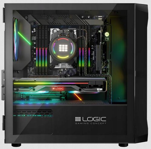 Obudowa Logic Portos ARGB Mini Black na Arena.pl