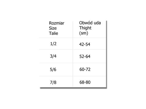 KORONKOWE OPASKI NA UDA Z KIESZONKĄ SIZE PLUS 7-8 Nero na Arena.pl