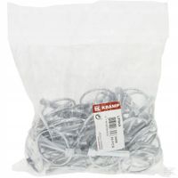 Zawleczka składana z kółkiem 9x43 mm, 50 sztuk