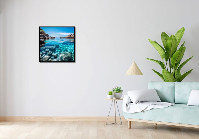 Plakat 60x60cm Krystaliczna Woda zdjęcie 4