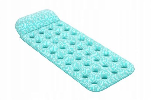 Duży Wygodny Materac Leżak Szezlong Dmuchany do Wody Pływania Basenu 43550 na Arena.pl