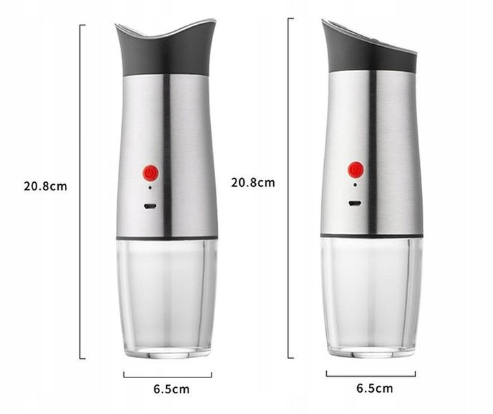 ZESTAW MŁYNKÓW GRAWITACYJNYCH DO PIEPRZU SOLI LED zdjęcie 4