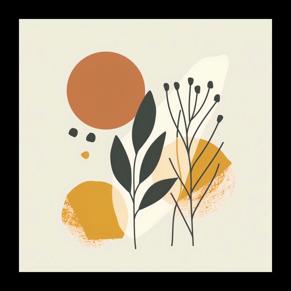 Plakat 20x20cm Botaniczna Presja zdjęcie 2