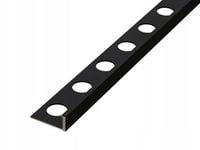 PROFIL ALUMINIOWY LICOWY CZARNY MAT 12 mm x 270 cm