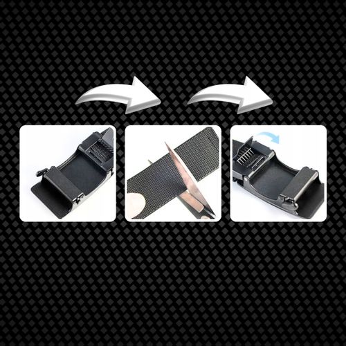 Parciany Pas Elastyczny Taktyczny Pasek Elegancki Klamra Automatyczna na Arena.pl