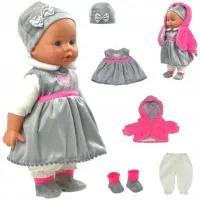 Duża Lalka Miękki Bobas Mówi Śpiewa Uczy 2 Języki