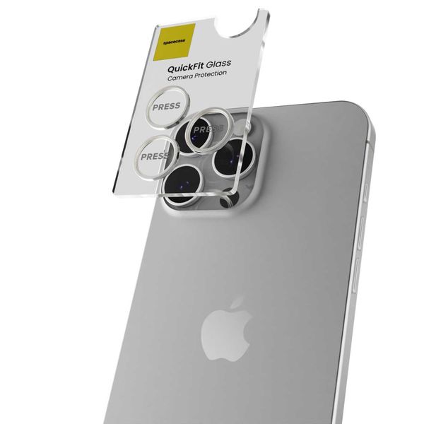 Spacecase Quickfit Camera Iphone 16 Pro/16 Pro Max White Titan zdjęcie 4