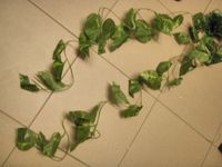 kwiat zwisający girlanda 2szt. BLUSZCZ | dc190