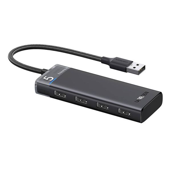 Adapter, hub USB-A do 4x USB-A UGREEN CM653 (szary) zdjęcie 1